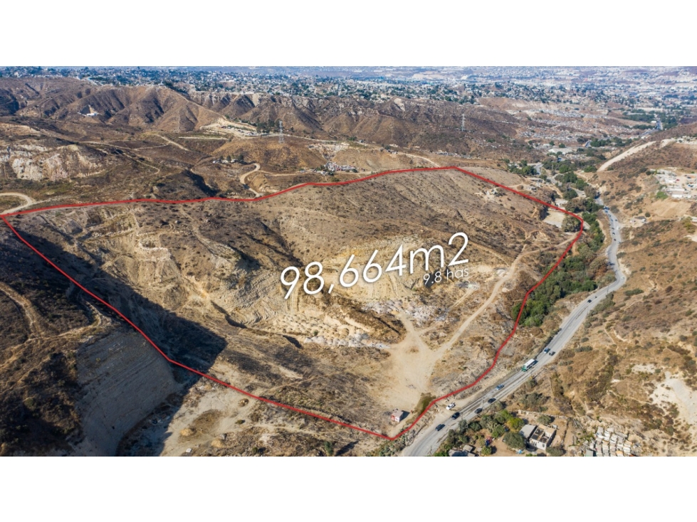 TERRENO EN VENTA EN EL CAÑON DEL SAINZ TIJUANA DE USD $40.00 X M2 - 4