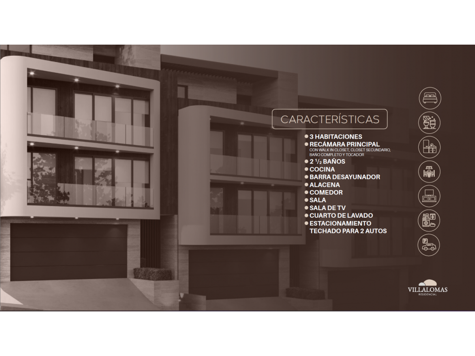 CASAS EN VENTA VILLA LOMAS RESIDENCIAL FRACCIONAMIENTO PRIVADO - 4
