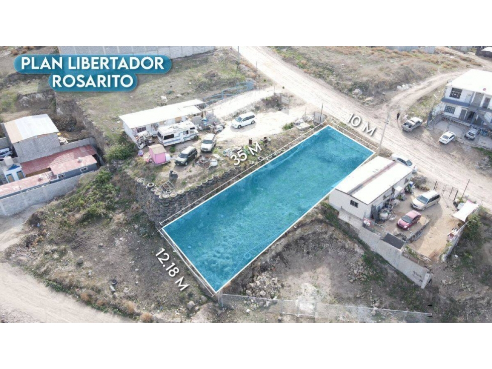 LAND FOR SALE PLAN LIBERTADOR ROSARITO NEAR ROSAMAR, PABELLÓN,LA MINA - 4