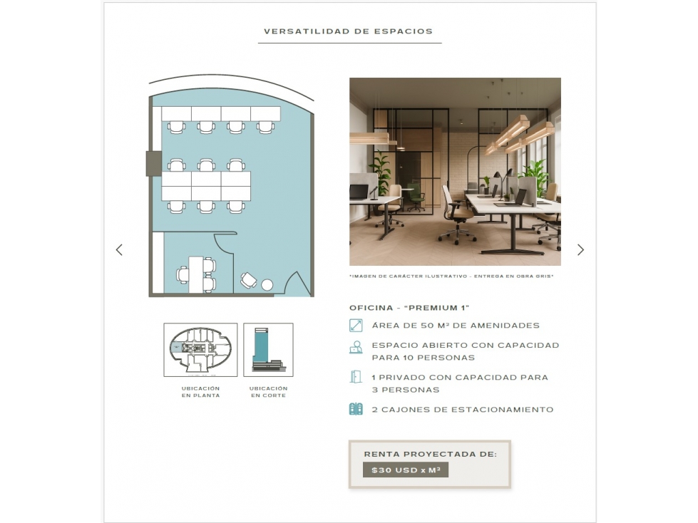 OFICINAS PREMIUM 1 EN VENTA EN ZONA RIO, ZONA DORADA DESDE - 4