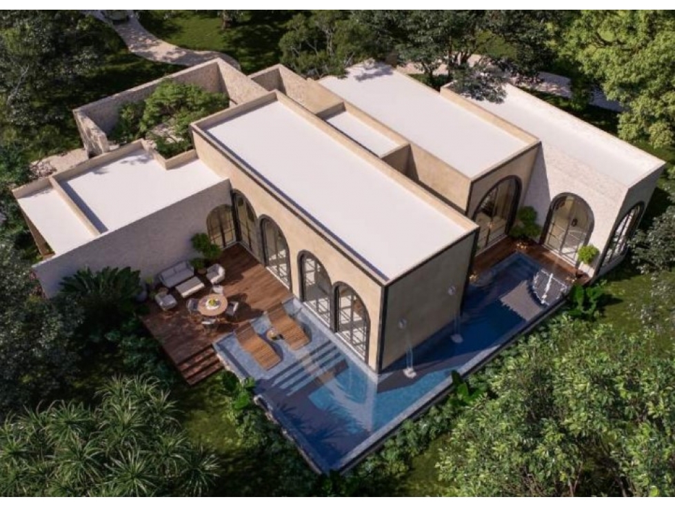 VILLAS DE LUJO EN VENTA EN DESARROLLO TROBBU MERIDA — foto 4