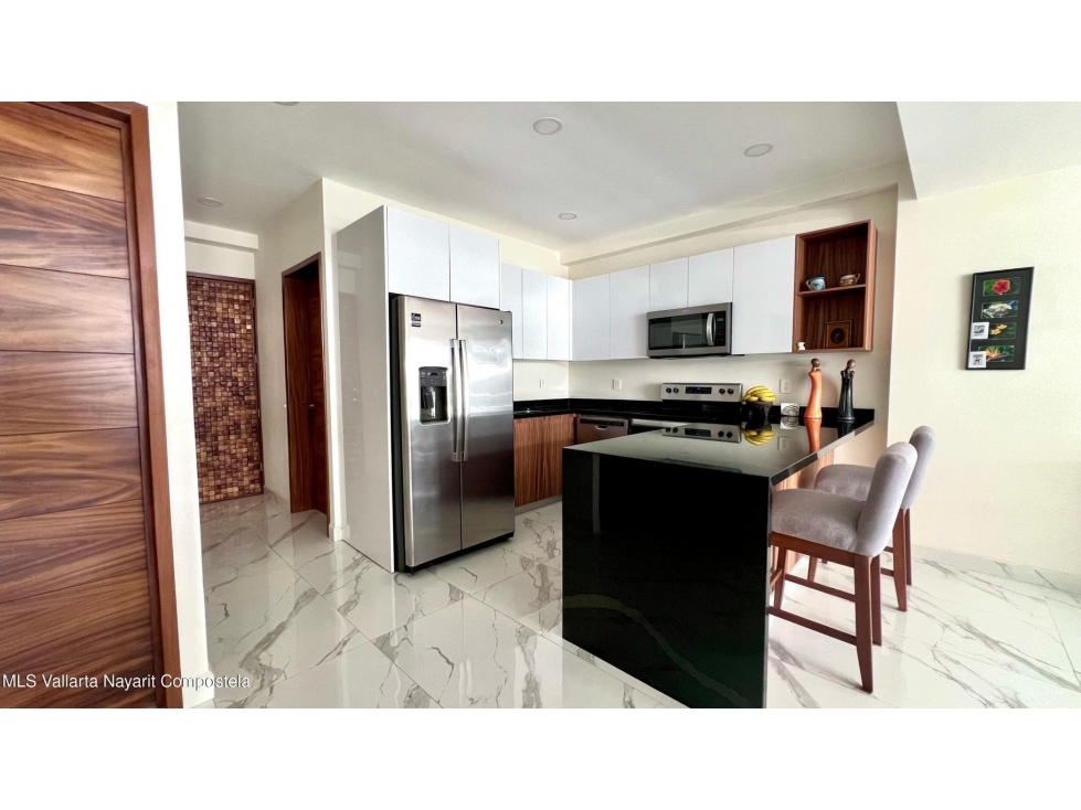 DEPARTAMENTO EN VENTA QUINTA SAN MIGUEL OCEAN & CANAL NUEVO VALLARTA — foto 4