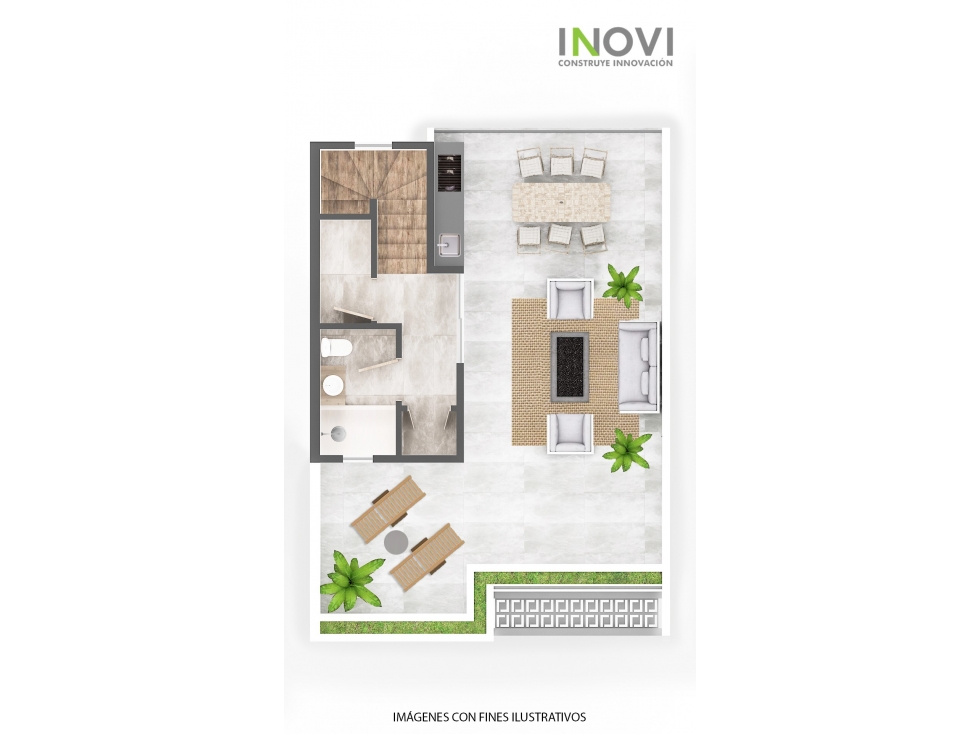 CASAS EN VENTA EN DESARROLLO UPTOWN T HOUSES HABITAT DESDE — foto 5