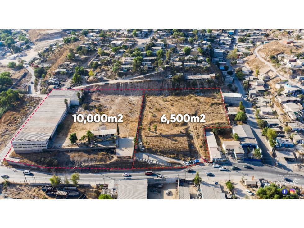 TERRENO EN VENTA EN EL CAÑON DEL SAINZ TIJUANA DE USD $100.00 X M2 - 6