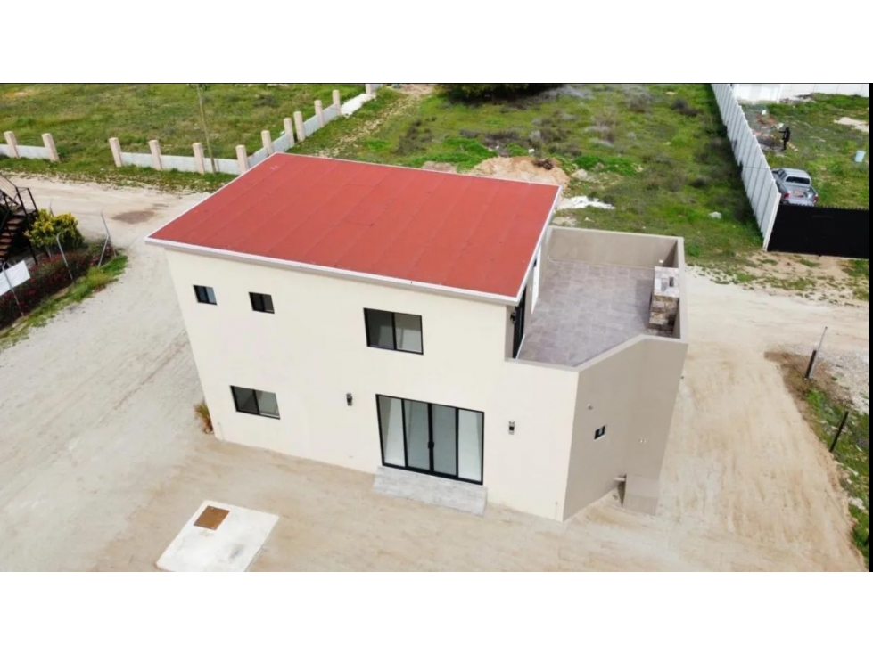 VENTA CASA NUEVA AL LADO DE CASA ADOBE GUADALUPE EN VALLE DE GUADALUPE — foto 5