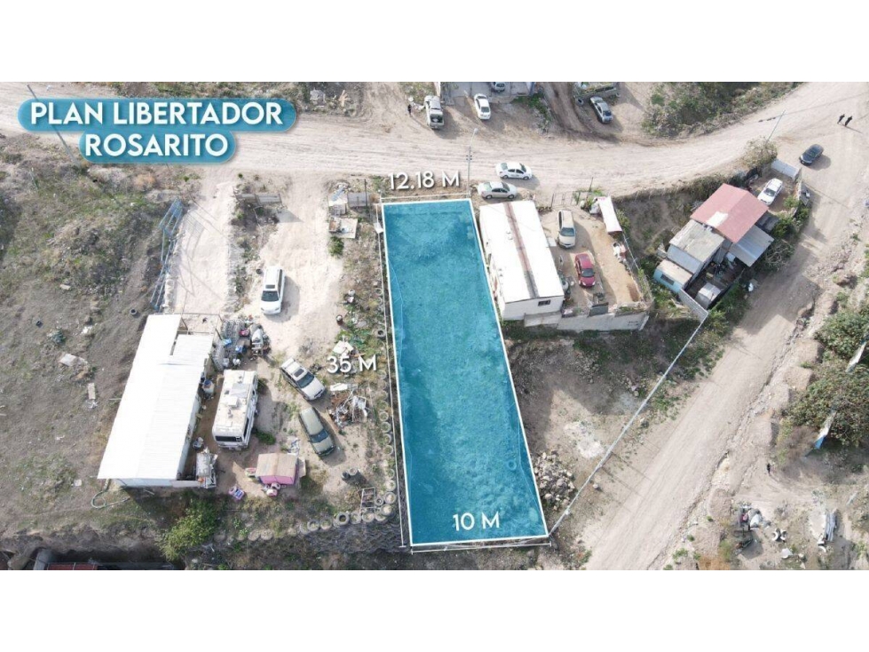 LAND FOR SALE PLAN LIBERTADOR ROSARITO NEAR ROSAMAR, PABELLÓN,LA MINA - 5