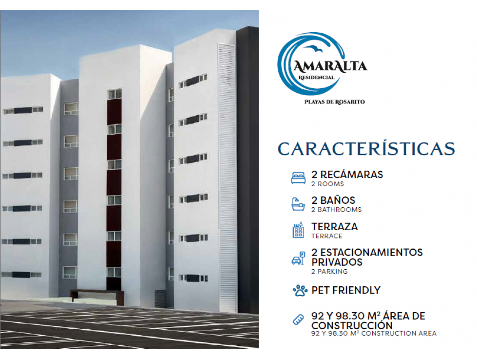 CONDOMINIOS MODELO ARAKAN 92M2 EN AMARALTA RESIDENCIAL ROSARITO — foto 5
