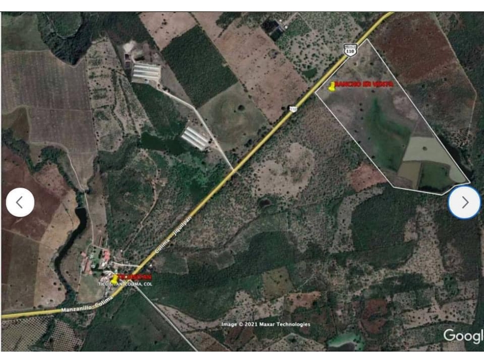 EN VENTA RANCHO DE 28.8 HECTAREAS A PIE DE CARRETERA EN TICUISTAN - 6