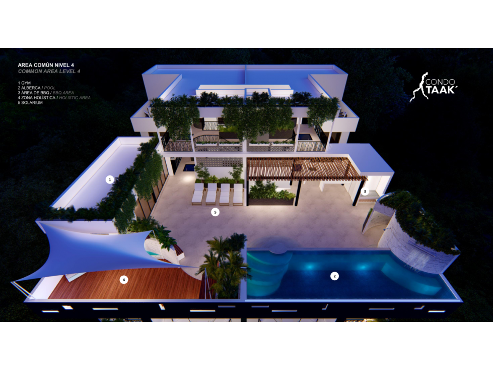 CONDO TAAK? FASE II, PLAYA DEL CARMEN Q. ROO - 1