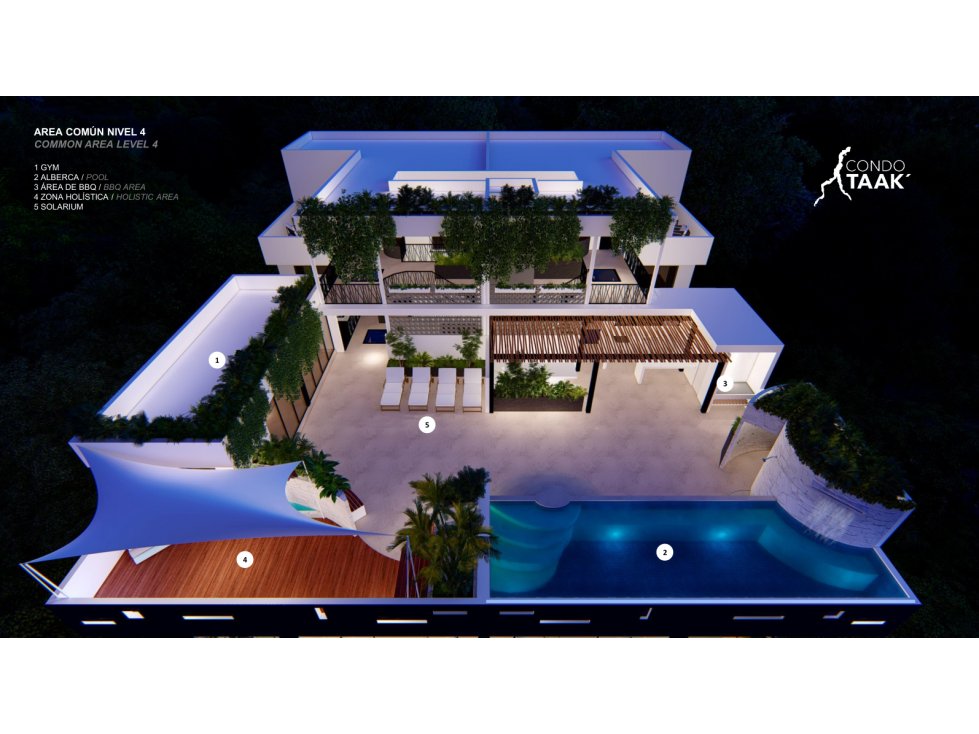 DEPARTAMENTOS EN VENTA CONDO TAAK? FASE II, PLAYA DEL CARMEN Q. ROO
