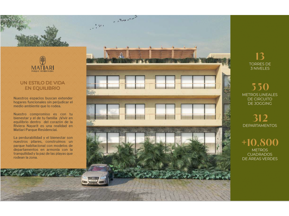 VENTA DEPTOS. TORRE 6 3er PISO EN MATIARI PARQUE RESIDENCIAL DESDE - 6