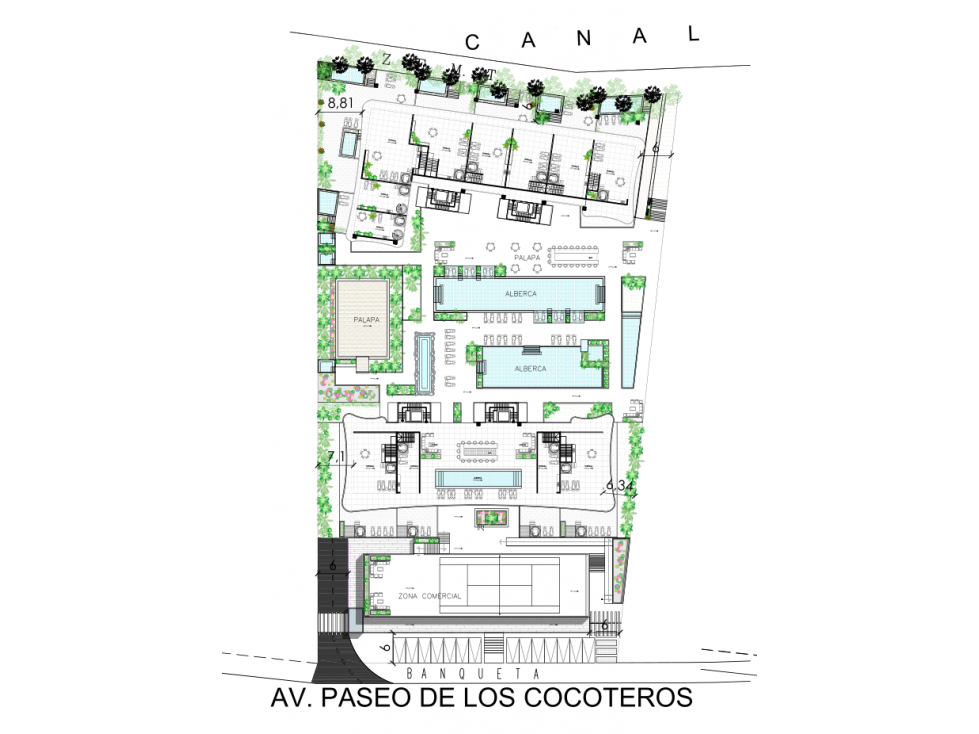 PREVENTA PENTHOUSE H 602 EN QUINTA SAN MIGUEL OCEAN & CANAL TORRE 4 - 6