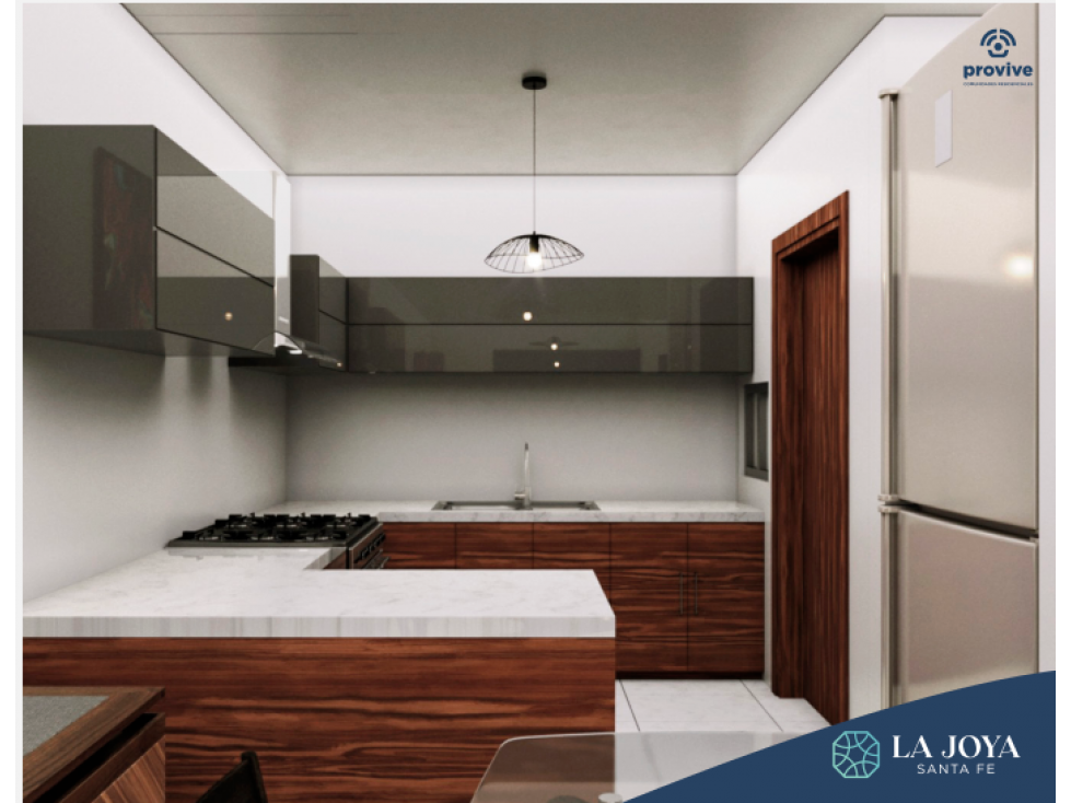 CASA EN VENTA DESARROLLO LA JOYA SANTA FE MODELO CUARZO — foto 3