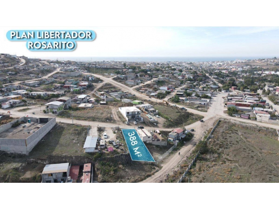 LAND FOR SALE PLAN LIBERTADOR ROSARITO NEAR ROSAMAR, PABELLÓN,LA MINA - 6