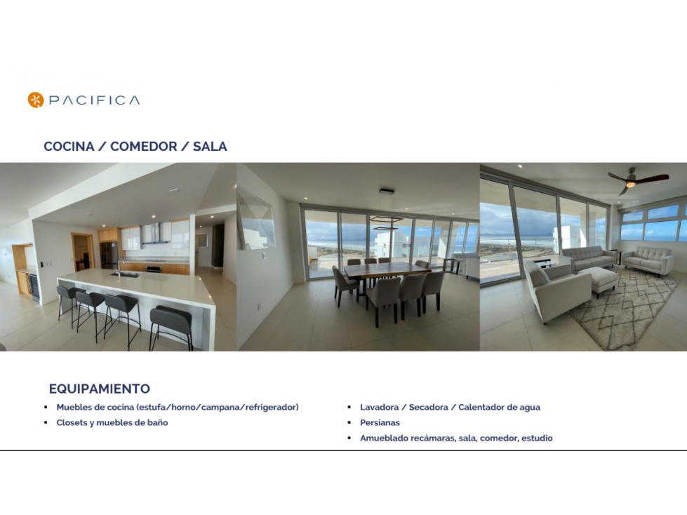 RENTA CONDOMINIO 801 TORRE MAREA EN VILLAS Y PRIVADAS PACIFICA - 6