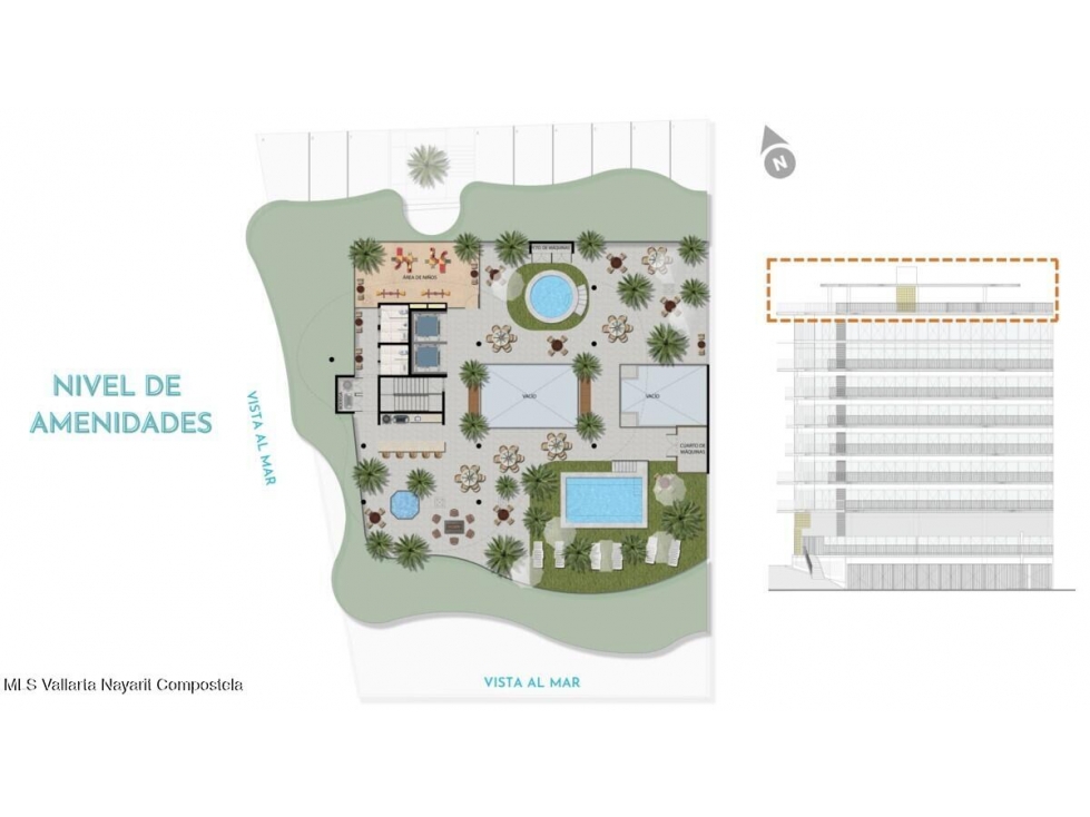 DEPTOS EN PREVENTA EN LAS OLAS PLAYA LOS PICOS 355 BUCERIAS DESDE - 6