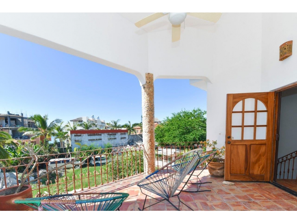 FABULOSA CASA ESTILO MEXICANO CASA LEON EN VENTA EN PUNTA DE MITA - 6