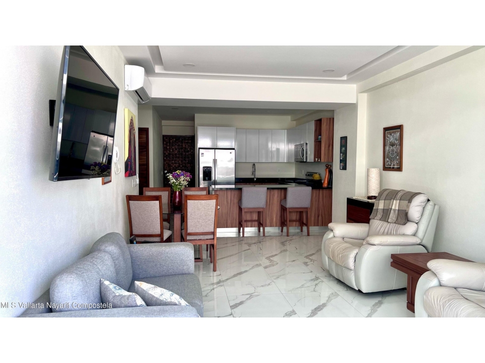 DEPARTAMENTO EN VENTA QUINTA SAN MIGUEL OCEAN & CANAL NUEVO VALLARTA — foto 6