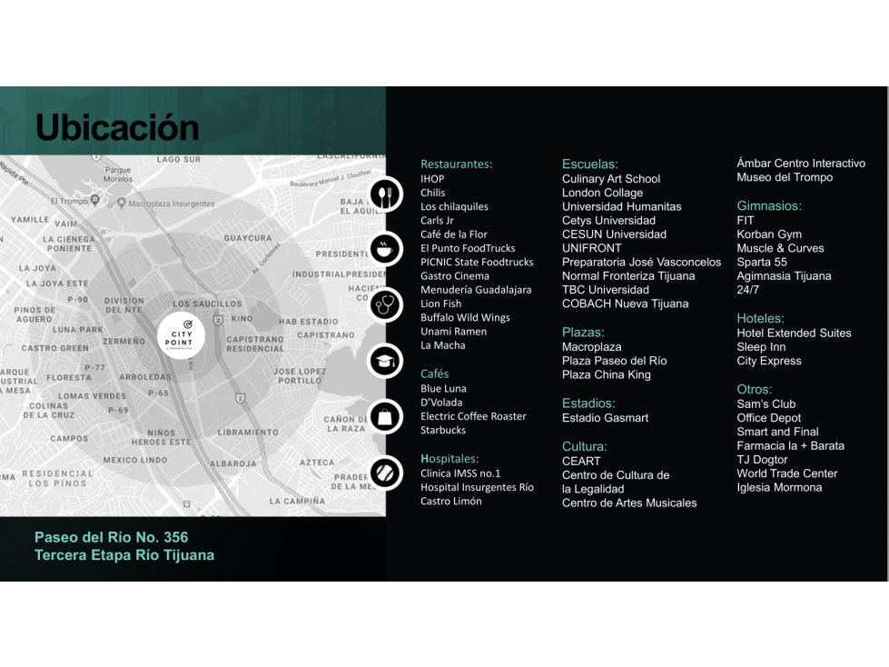 LOCAL COMERCIAL EN VENTA EN CITY POINT EN LA ZONA DORADA RIO TIJUANA - 4