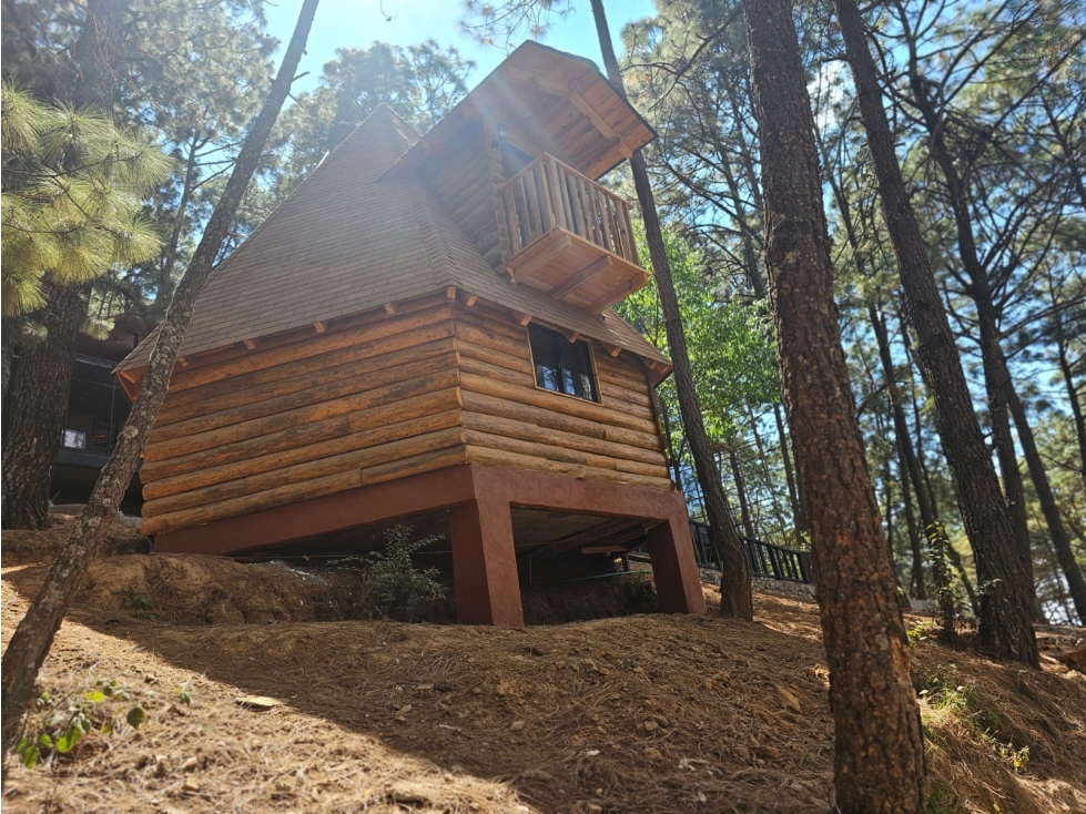 Conjunto de 4 cabañas en venta independientes + 1 cabaña chalet - 3