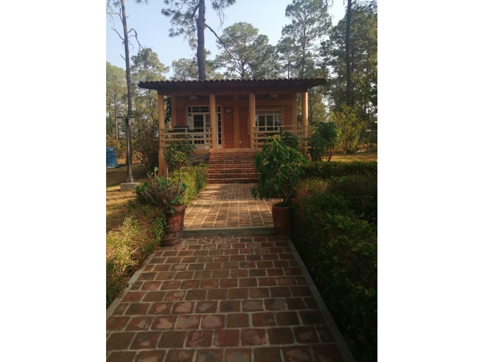 Bonita cabaña con terreno amplio en venta en mazamitla jalisco - 1