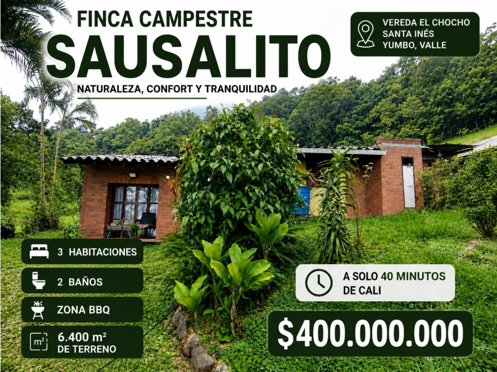 REF # 1092A CASA CAMPESTRE EN.SANTA INES