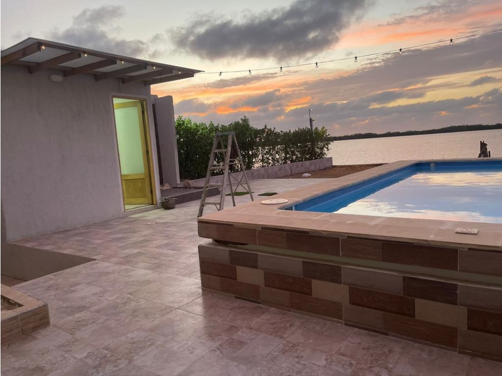 CASA EN LA PLAYA FRENTE AL CARIBE EN CARTAGENA DE INDIAS - 5