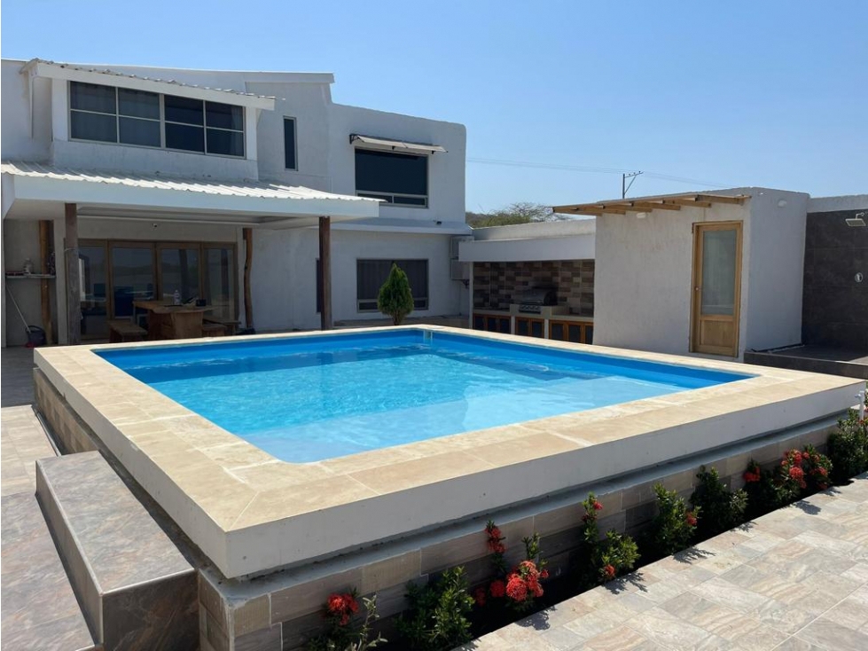 CASA EN LA PLAYA FRENTE AL CARIBE EN CARTAGENA DE INDIAS - 3