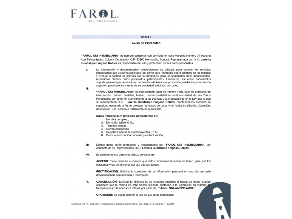 Terreno en Venta Parque Industrial Hermosillo, Sonora. - 3