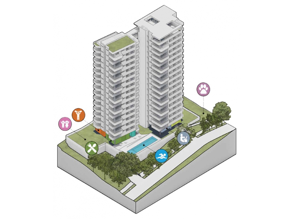 VENTA PENTHOUSE CESION DE DERECHOS, LALINDE, EL POBLADO, MEDELLIN — foto 4
