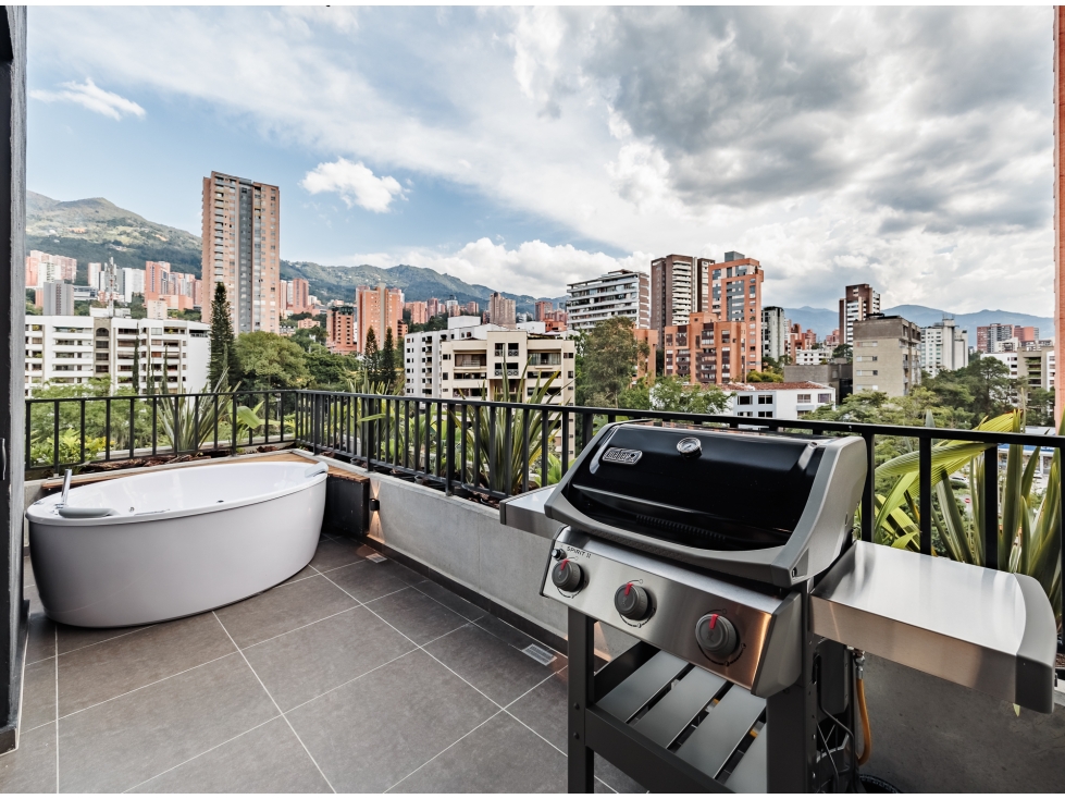 APARTMENT FOR SALE IN POBLADO, MEDELLIN | DAILY RENTAL