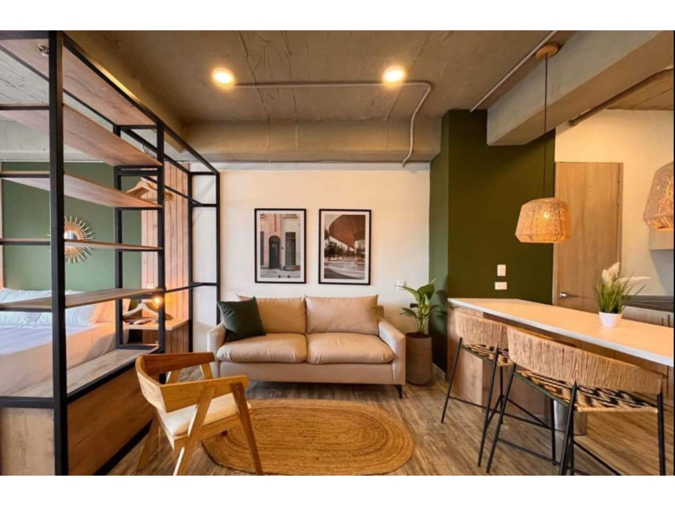 APARTAESTUDIO EN VENTA, BARRIO LAURELES MEDELLÍN, EXCELENTE UBICACIÓN — foto 2