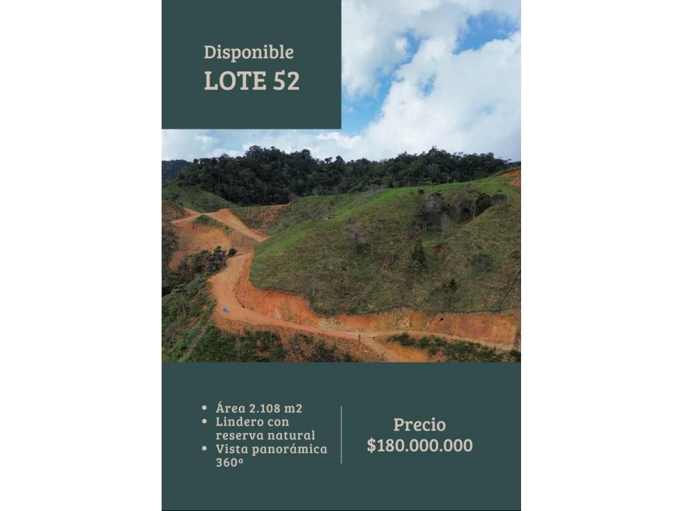 VENTA LOTE PARCELACION SANTO DOMINGO ANTIOQUIA - 1