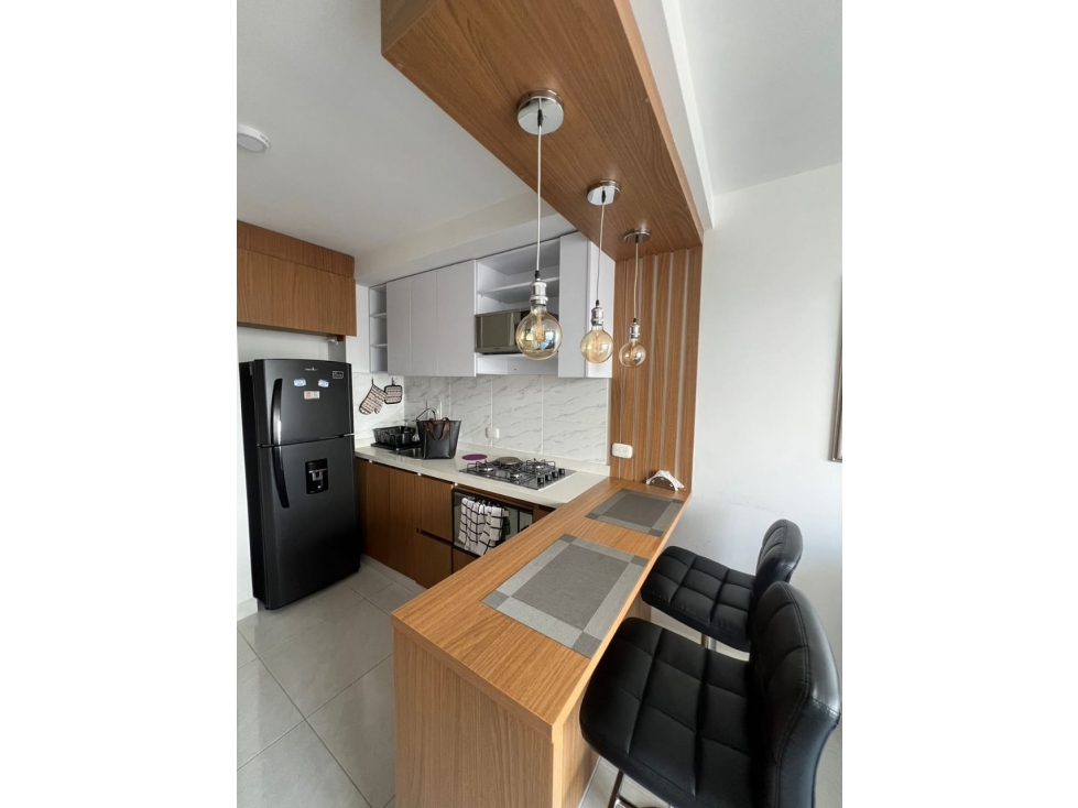 APARTAESTUDIO EN VENTA EN LA FLORA, CALI AMOBLADO