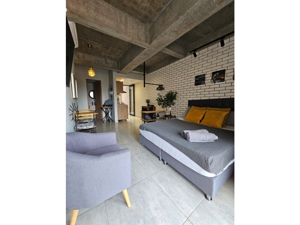 APARTAESTUDIO EN VENTA CON PERMISO DE RENTAS CORTAS BELÉN LOS ALPES — foto 2