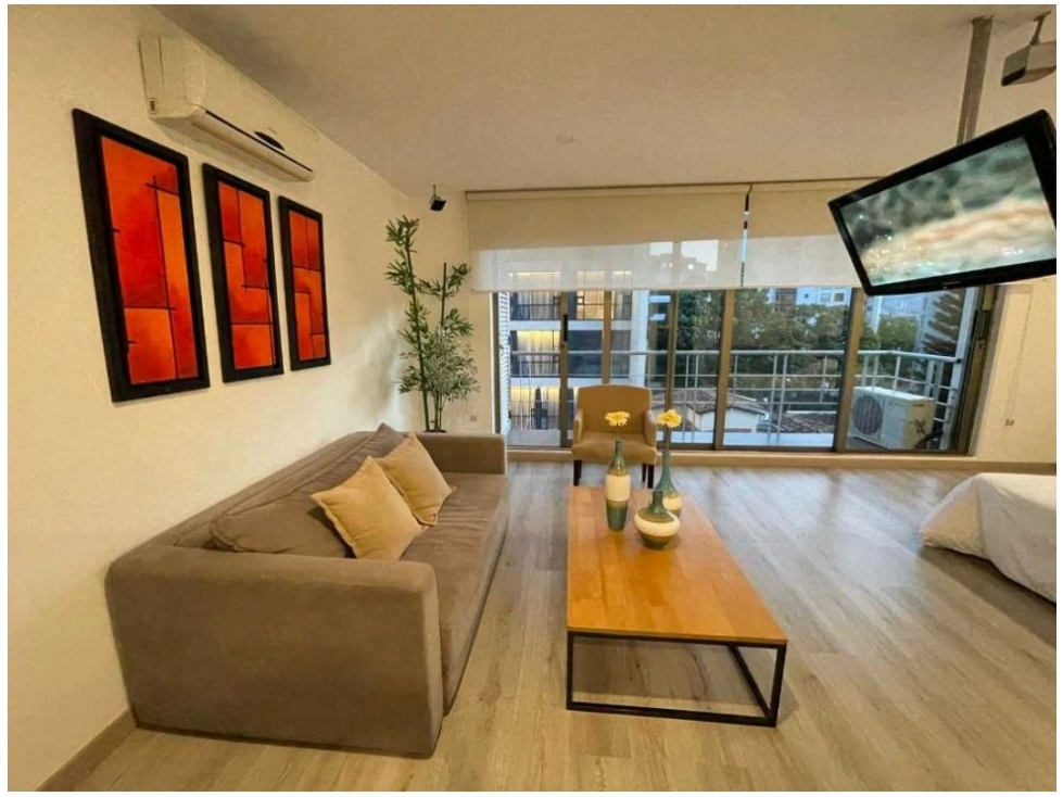 APARTAESTUDIO EN VENTA EL POBLADO PARA AIRBNB