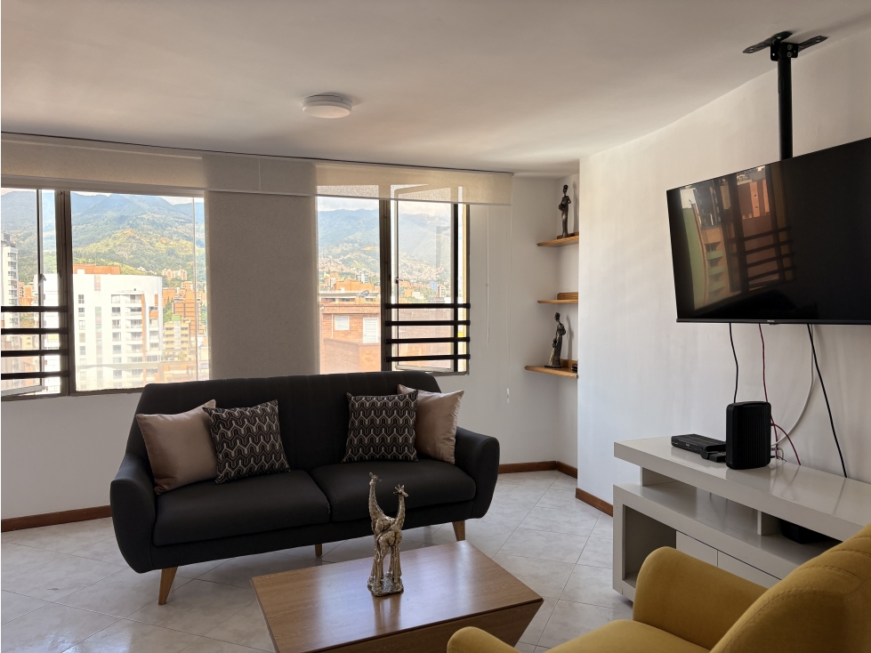 APARTAMENTO EN ARRIENDO AMOBLADO EN LAURELES
