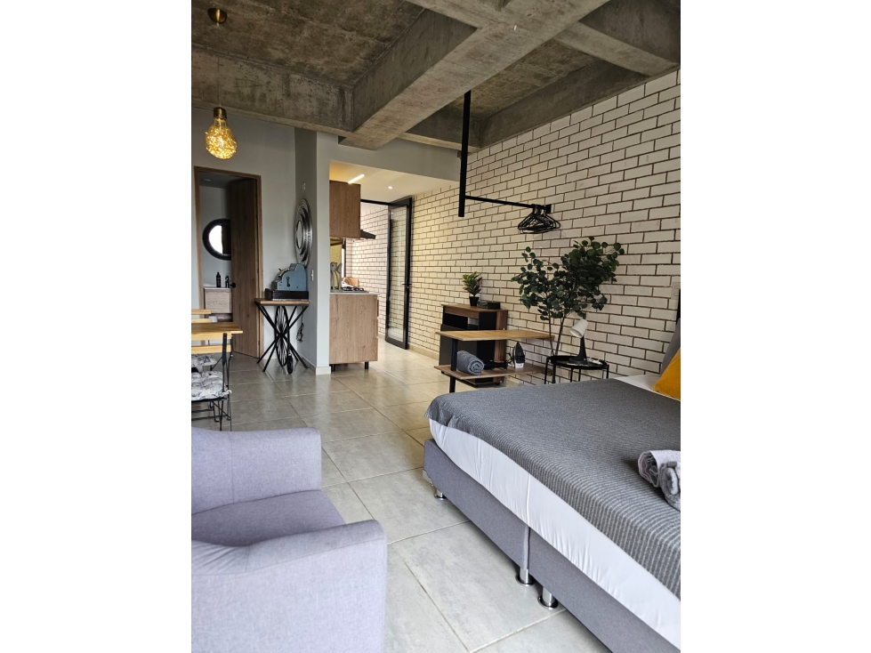 APARTAESTUDIO EN VENTA CON PERMISO DE RENTAS CORTAS BELÉN LOS ALPES — foto 3