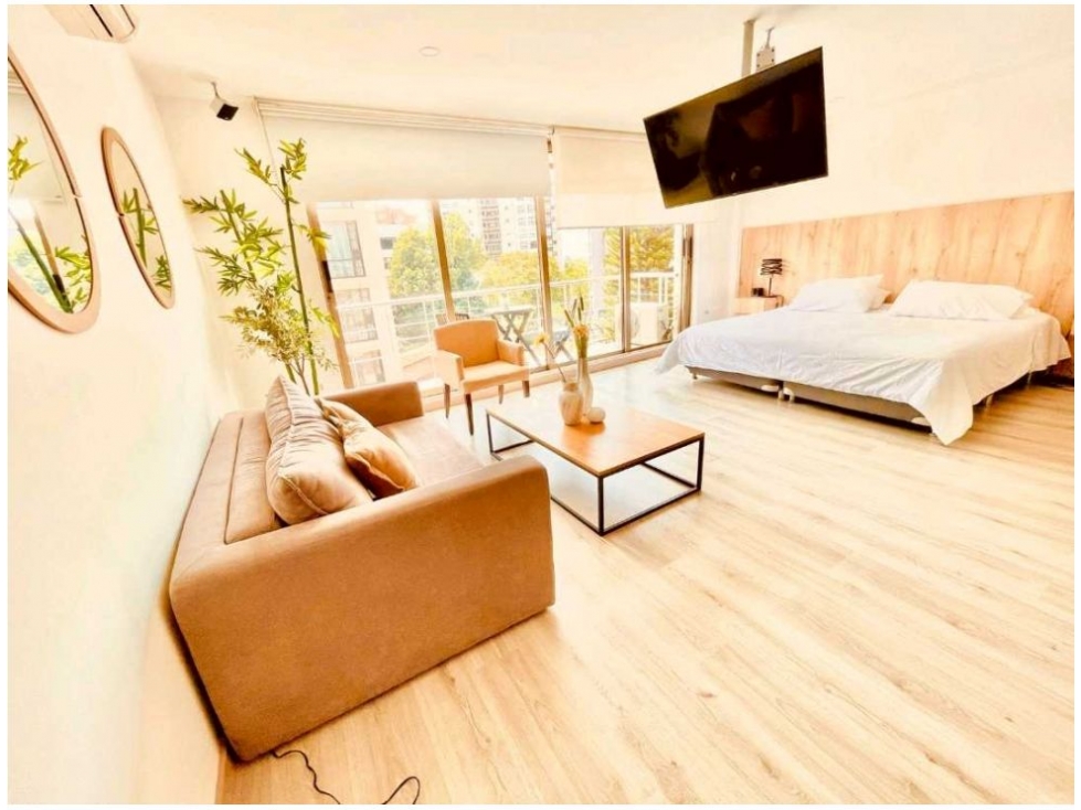 APARTAESTUDIO EN VENTA EL POBLADO PARA AIRBNB — foto 2