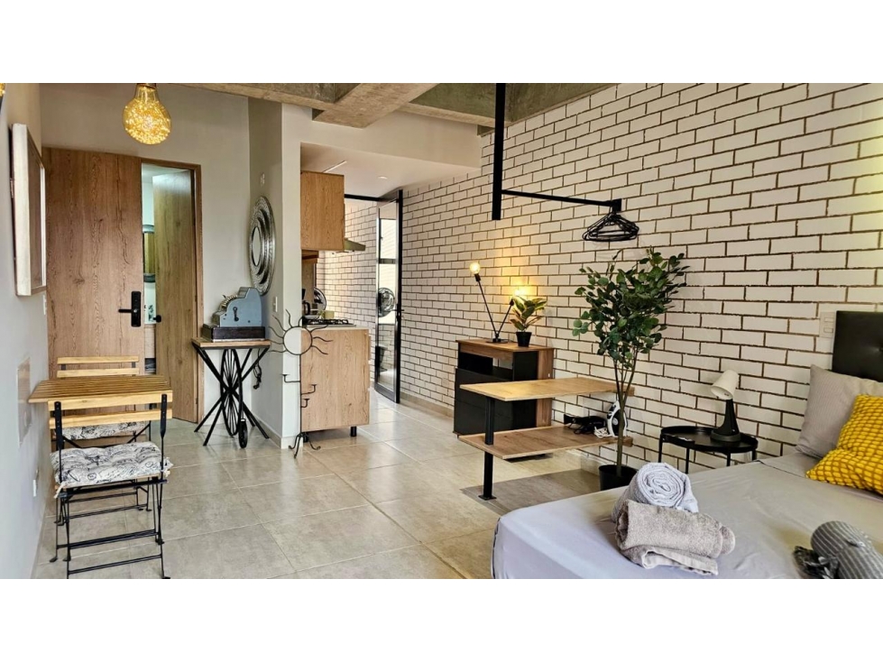 APARTAESTUDIO EN VENTA BELÉN LOS ALPES LICENCIA RENTAS CORTAS