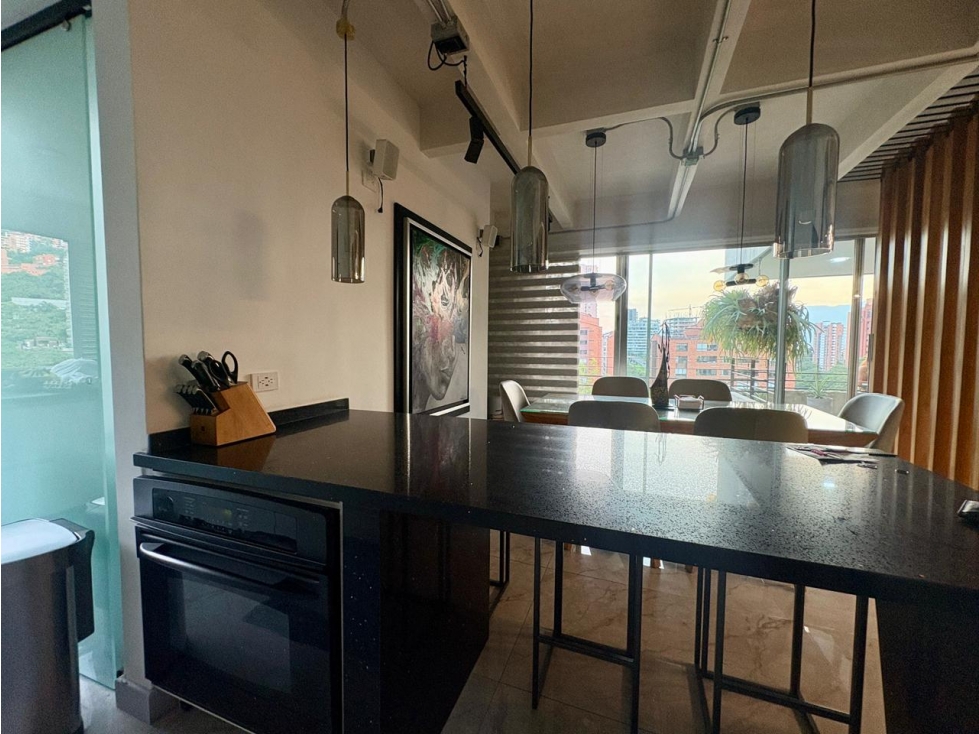 APARTAMENTO PARA LA RENTA AMOBLADO EN POBLADO EL SECTOR DE PROVENZA — foto 5