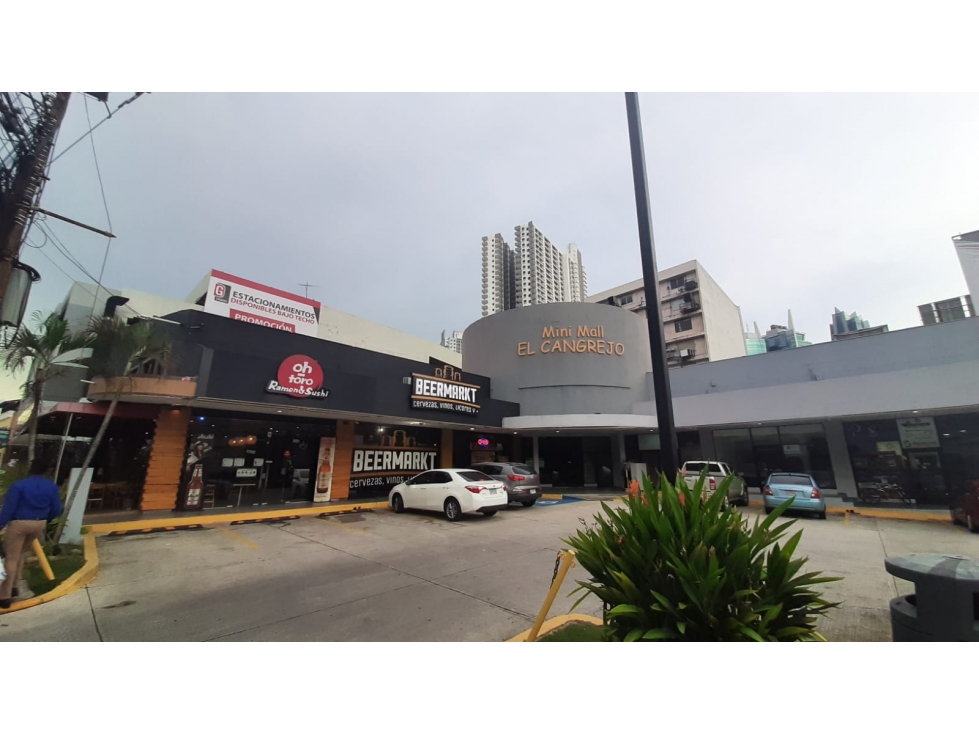 OFICINAS/LOCAL DE 400M2 EN PLANTA BAJA EN MINI MALL EL CANGREJO