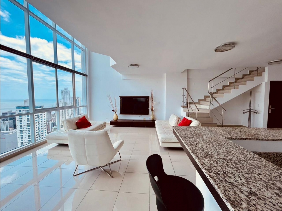 VENTA AMOBLADO PENTHOUSE LOFT 245M2 SAN FRANCISCO 3 RECAMARAS