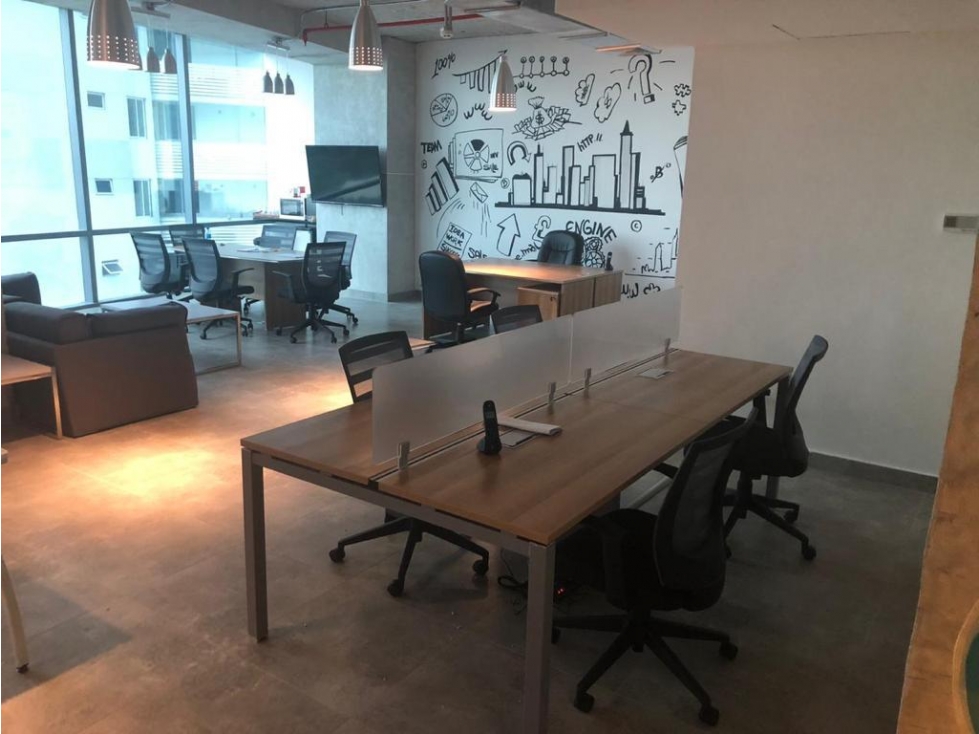 VENTA DE OFICINA OFICINA AMOBLADA FINANCIAL PARK , COSTA DEL ESTE - 2