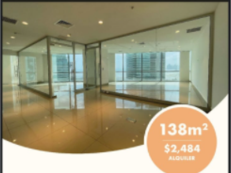 OFICINA 138 M2 DIVIDIDA MTTO INCLUIDO, COSTA DEL ESTE FINANCIAL PARK — foto 2