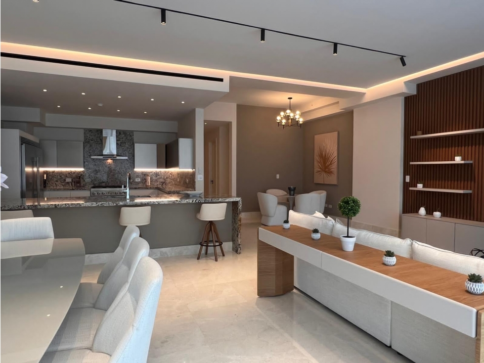 ALQUILER LUJOSO APARTAMENTO EN EL MAR OCEAN REEF 4 RECAMARAS MLD — foto 2