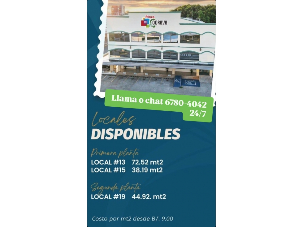 Local Oficina Comercial en David Plaza Coopeve - 1