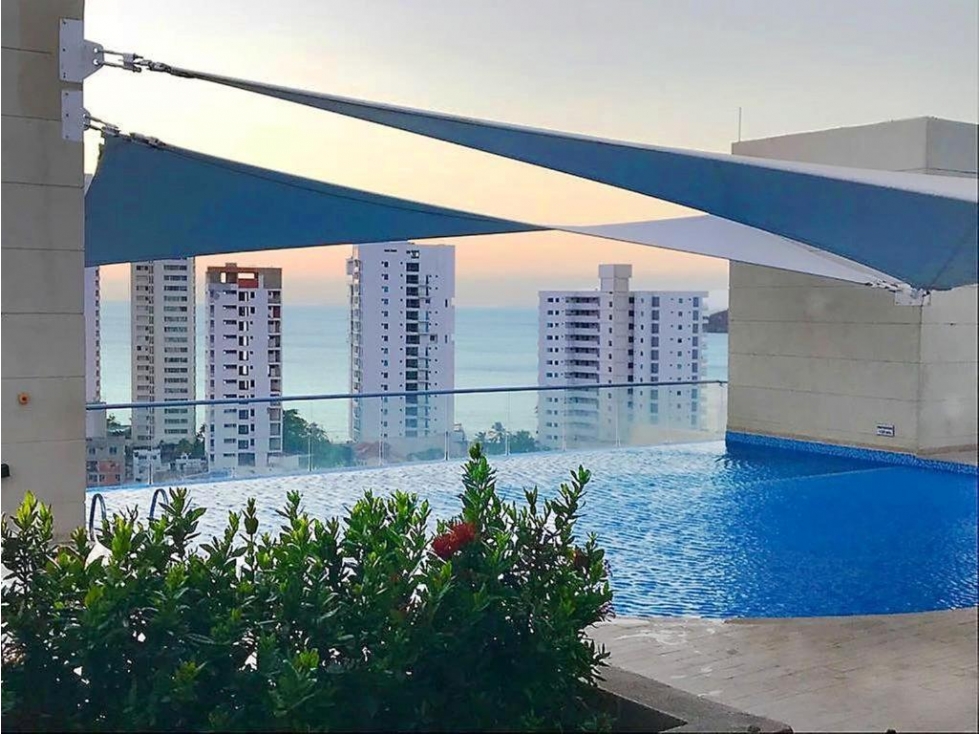 VENTA APARTAMENTO DE PLAYA COLOMBIA 70M2 VELAS AL MAR CV