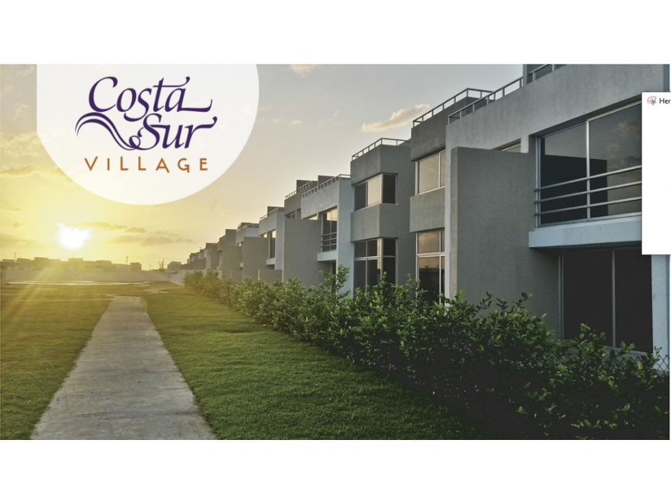 CASA 292M2 A ESTRENAR 4 RECAMARAS MAS DEN COSTA SUR VILLAGE