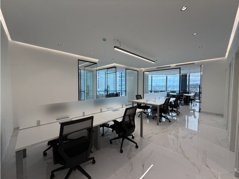ALQUILER OFICINA COSTA DEL ESTE 122M2 FINANCIAL PARK MLD — foto 2